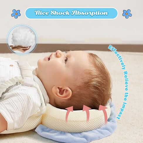 Baby Head Protector Cushion Backpack with 3 Baby Knee Pads for Walking & Crawling. (Astronaut) in Saudi Arabia