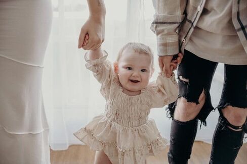 FYBITBO الوليد طفلة رومبير فستان الأزهار طويلة الأكمام Ruched بذلة كشكش ارتداءها مجموعة عصابات رأس ملابس الخريف الرضع in Kuwait