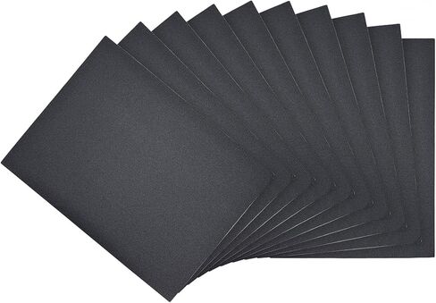 3pcs 10000 Grit Sandpaper Sheet 9 inch x 11 inch, Electro Coated Silicone Carbide Sandpaper for Wet or Dry Use, Sander Sheets for Wood Metal Polishing in Kuwait