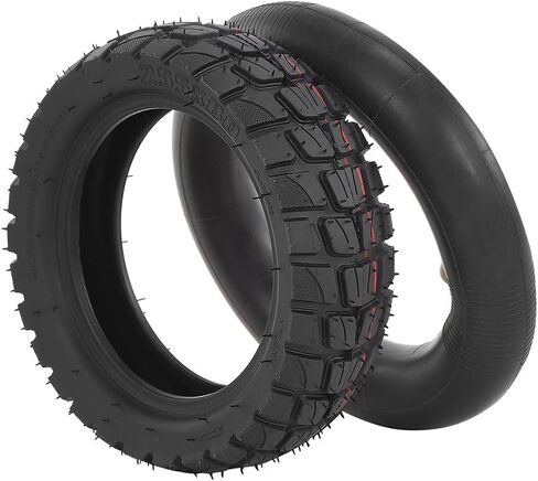 GYL 10x3 255x80 80/65-6 إطار خارجي مطاطي للطرق الوعرة ومجموعة أنابيب داخلية بديلة لـ Nanrobot D4+ D5+ D6+/ Apollo Pro/Varla Eagle 1/Kugoo M4 Pro سكوتر كهربائي، إطار مضاد للانفجار 10 بوصة in Kuwait