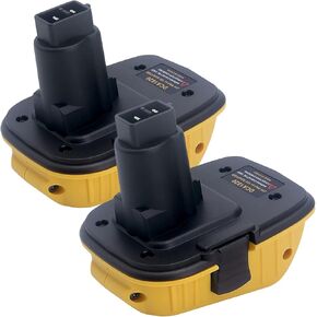 DCA1820 Battery Adapter for DEWALT 18v to 20v Convert 20V MAX XR Lithium Battery DCB200 DCB201 DCB203 DCB204 DCB205 DCB206 to Dewalt 18V NiCad & NiMh Battery DC9096 DW9096 DC9098