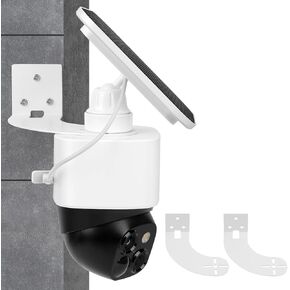 Uogw 2Pack Corner Wall Mount Bracket for Eufy Security SoloCam S340,Maximum Coverage of 270° on Both Sides of The House,Reducing Blind Spots,Extended Corners Mount for Eufy Camera Get The Best View