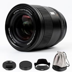 VILTROX 27mm f/1.2 F1.2 Pro XF Mount APS-C Portrait Autofocus Lens for Fujifilm Fuji X-Mount Cameras X-T30 X-T3 X-PRO3 X-T200 X-E4 X-E3 XH2S XH2 XT5 XT4 XT3 XS20 XT30 II XT200