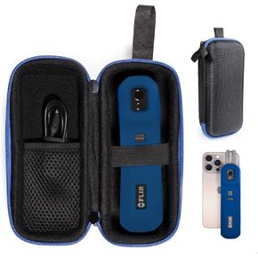 CaseSack thermal imager case for FLIR ONE EDGE PRO Wireless 160 × 120 IR camera, also fit for FLIR ONE EDGE Wireless 80 × 60 IR camera (Black)
