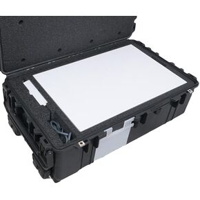 Case Club Case fits the Starlink Standard Dish Kit (Starlink Gen 3, Router, Power Supply & Cords) in a Waterproof, Hard-Shell, Protective, Pressure Equalizing, Airtight & Heavy Duty Case