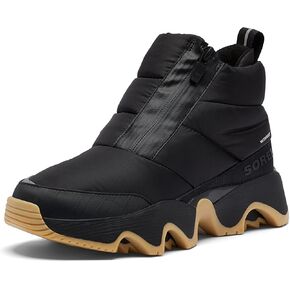 حذاء نسائي من Sorel Kinetic Impact بسحاب مقاوم للماء - أسود، ملح البحر - مقاس 9 in Kuwait