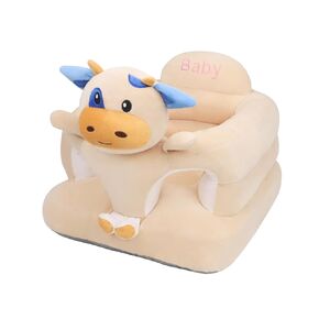 vocheer Sit Me Up Floor Seat for Baby Chair for Sitting Up Support Seat Sofa Plush Animal Shaped Baby Learning to Sit Chair for 3-24 Months Girls and Boys, PP Cotton Full Filling,Elephant