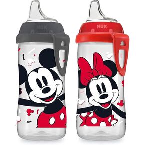 NUK Active Cup, 10 Oz (2 Pack, Mickey and Minnie)