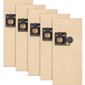 Tondiamo 5 Pcs Vacuum Cleaner Bags Compatible with Festool 452970 Replacement Filter Bags Compatible with CT 22 Dust Extractor Replacement Vacuum Filter