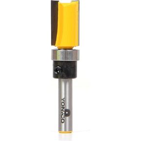 YONICO Router Bits Pattern Bit Flush Trim 1/2-Inch Diameter 1/4-Inch Shank 14123q