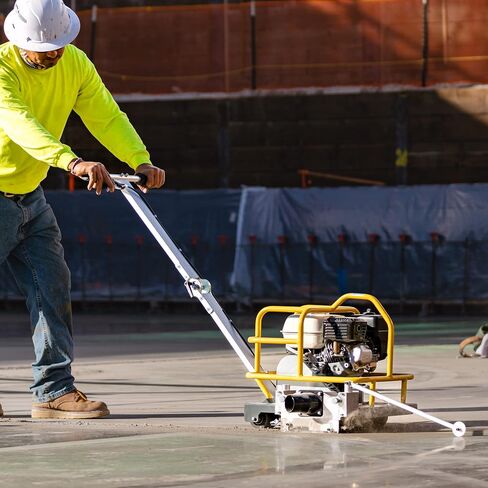 Tomahawk 6" Early Entry Concrete Saw Walk Behind Green Joint Saw with 3.5HP Gas Powered GX120 Honda Engine and Dust Control in Saudi Arabia