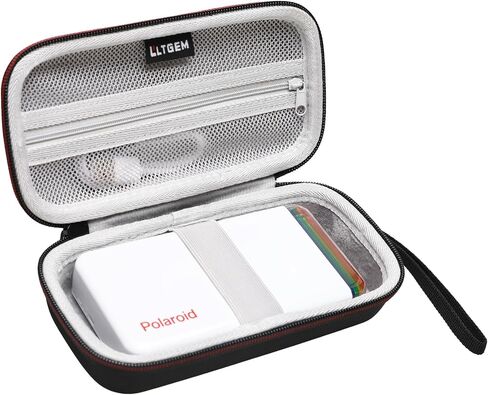 LTGEM Case Compatible with LTGEM Case Compatible with KODAK Mini 2 / Mini Shot 2 Retro 4PASS Portable Photo Printer(Inside: 7"x3.4"x1.2"), Black+Gray in Saudi Arabia