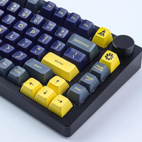 Hyekit Keycaps 171 Keys Custom Keycaps Doubleshot ABS Keycap Set SA Profile 6.25u 7u for Cherry Gateron MX Switches Mechanical Keyboard US and UK Layouts in Kuwait