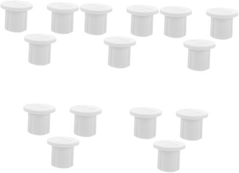 ifundom 6 Pcs Toilet Ladder Screws Training Toilet Accessories Training Toilet Screws Toilet Ladder Screw Replacement Toilet Parts Toddler Plastic Convenience Shelf Foldable White in Saudi Arabia