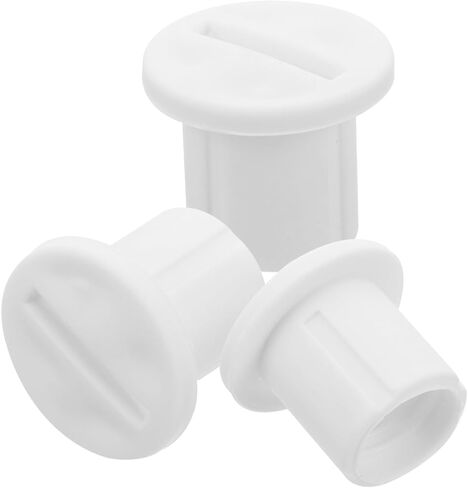 ifundom 6 Pcs Toilet Ladder Screws Training Toilet Accessories Training Toilet Screws Toilet Ladder Screw Replacement Toilet Parts Toddler Plastic Convenience Shelf Foldable White in Saudi Arabia