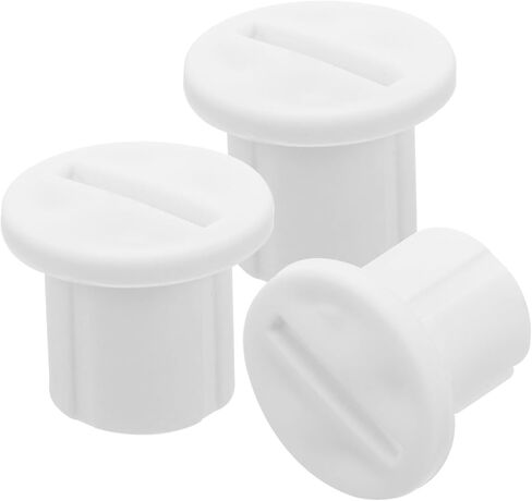 ifundom 6 Pcs Toilet Ladder Screws Training Toilet Accessories Training Toilet Screws Toilet Ladder Screw Replacement Toilet Parts Toddler Plastic Convenience Shelf Foldable White in Saudi Arabia