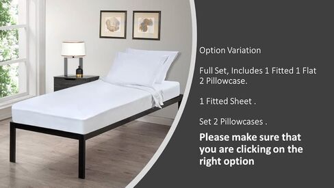 Gilbins Cot Size 30" x 75" Fitted Sheet, Made of Cotton, Perfect for Camp Bunk Beds/RVs/Guest Beds Navy in Kuwait