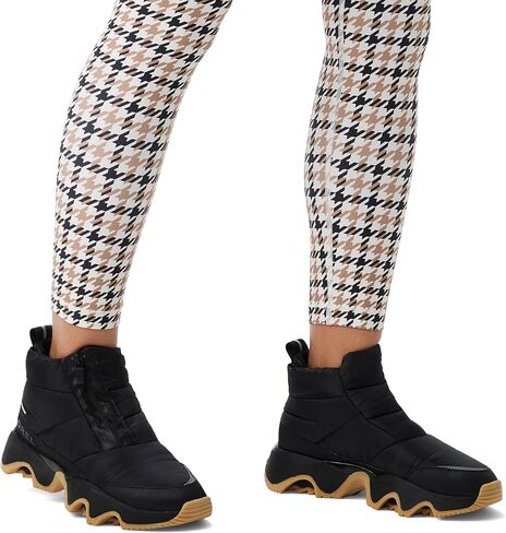 حذاء نسائي من Sorel Kinetic Impact بسحاب مقاوم للماء - أسود، ملح البحر - مقاس 9 in Kuwait