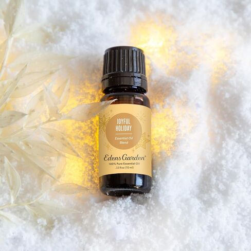 مزيج الزيوت العطرية العطرية من Edens Garden Snowflakes & Spruce Limited Edition، درجة علاجية نقية 100% (مزيج من الزيوت العطرية المعطرة برائحة طبيعية/مثلية غير مخففة) 10 مل in Kuwait