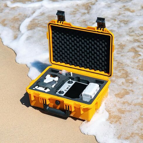 جراب Lykus Titan MM410 مقاوم للماء (أخضر) لهاتف DJI Mini 4 Pro/Mini 3/Pro وDJI RC 2/RC/RC-N2/N1، يدعم 7 بطاريات وحبل RC [الجراب فقط] in Kuwait