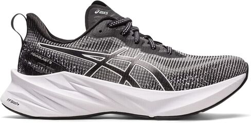 ASICS Women's NOVABLAST 3 LE Running Shoes, 9, White/Black in Saudi Arabia
