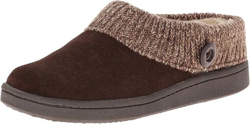 شبشب نسائي من الجلد من Clarks مصنوع من الجلد المحبوك وأساور أكمام (8، بني) in Saudi Arabia