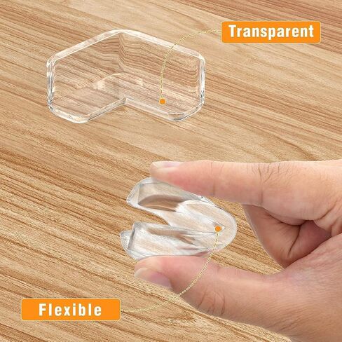 Baby Proofing Corner Protectors,Baby Safety Corner Guards,16 Pack Pre-Taped Table Corner Protectors for Baby Furniture Corner & Edge Safety Bumpers with Strong Adhesion in Saudi Arabia