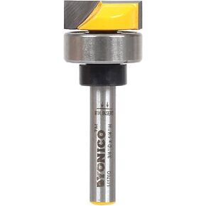 YONICO Router Bits Pattern Bit Flush Trim 3/4-Inch Diameter 1/4-Inch Shank 14176q
