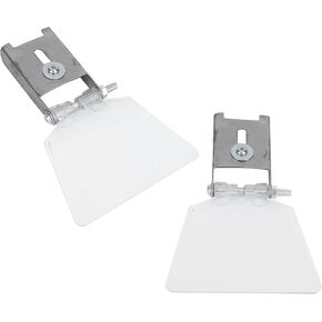 2Pcs Small Bench Grinder 125/150/200/250 Grinder Eyeshield 304 Stainless Steel Grinder Cover Case Tool Attachment Accessories