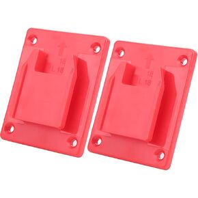 Tools Drill Mount Holder, 2Pcs Yellow Tool Mount Cordless Tools Drill Holder Wall Mount Wall Grinders Rack for M18 18v / 20V