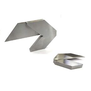 Set of 2 Pcs. Center Squares/Finders- Capacities 1.5"(38 mm) & 3" (75 mm)- Find Centers of Round Objects