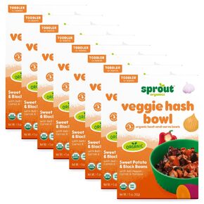 Sprout Organics, Toddler Meal, Veggie Hash Breakfast Bowl, 5 oz (8-count)
