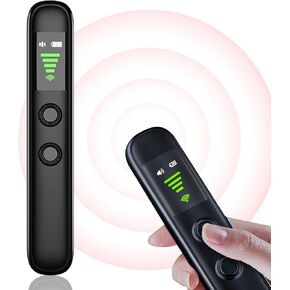 Hidden Camera Detectors Portable Anti-Spy Camera Finder Bug Detector to Find Mini Camera Device Listen/GPS Tracker Device Finder Detector for Travel Hotels Offices Cars, 4 Levels Sensitivity 3 Modes