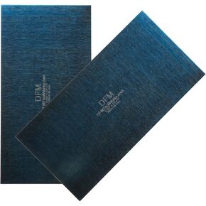 Blue Cabinet Scraper Rectangle Set -MADE IN USA- (2, 0.032" x 3" x 6")