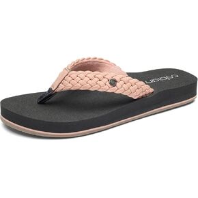 صندل نسائي من Cobian مجدول ومرتد، وردي، 7 in Kuwait