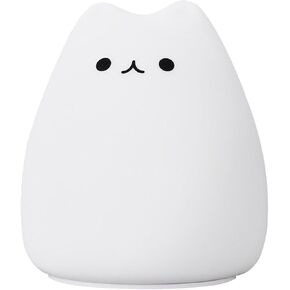 لطيف القط مصباح القط سيليكون ضوء 7 لون تغيير الصمام بطارية تعمل بالطاقة عكس الضوء القط ليلة مصباح عيد ميلاد هدية عيد الميلاد للأطفال، صديق، والمراهقين in Kuwait