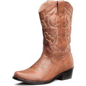 SheSole Cowboy Boots for Women Wide Calf Cowgirl Boots Western Boots Pointed Toe