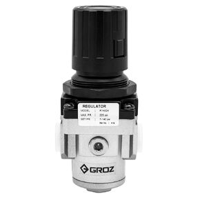 Groz 60053 Air Regulator - Intermediate 3/8" NPT