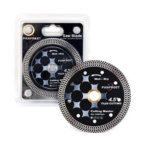2Pcs/Lot Diamond Tile Blade 4.5" Super Thin Diamond Tile Cutting Blade Cutting for Porcelain Ceramic Granite Marble Tiles