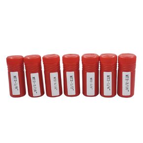 7Pcs MT2 Taper Collet 1/8 Inch to 1/2 Inch Precision Collet Set for Drawbar Fit for Machining Turning