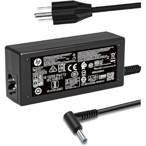 45W 19.5V 2.31A AC Adapter Laptop Charger Fit for HP 741727-001 721092-001 L25296-001 Pavilion x360 11 13 15 Series Notebook Stream 14 13 11 Envy X360 Smart Blue tip Computer Power Cord
