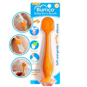 Bumco Diaper Cream Spatula - BPA-Free Diaper Bag Essentials, Soft Butt Spatula Baby, Mom-Invented Butt Paste Spatula, Bumco Diaper Cream Spatula, Flexible Diaper Cream Applicator, Bumco Baby Bum Brush