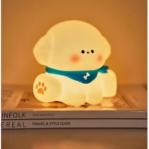 Night Light for Kids Lamp,Soft Silicone Kids Night Light,Nursery Light for Baby Room and Toddler Toy,Portable Night Light for Kids Room,Dimmable Rechargeable Animal Lights for Girls and Boys