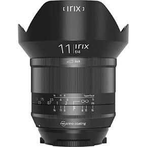 Irix 11mm f/4.0 Blackstone Lens - Wide Angle Rectilinear Lens w/Built-in AE Chip for Canon