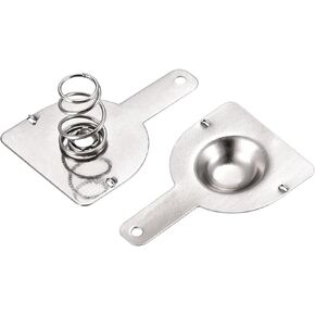 MECCANIXITY Battery Spring Plate 18650 Battery Contact Nickel Plate 18.5mmx16mm 10 Set