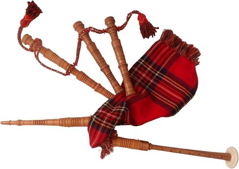 Kids Bagpipe Toy – Traditional Scottish Design in Multiple Tartan Patterns, Perfect for Beginners and Fun Play (Mckenzie) in Saudi Arabia
