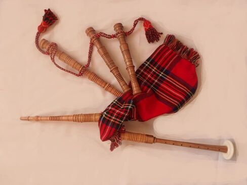Kids Bagpipe Toy – Traditional Scottish Design in Multiple Tartan Patterns, Perfect for Beginners and Fun Play (Mckenzie) in Saudi Arabia