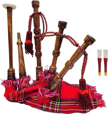 Kids Bagpipe Toy – Traditional Scottish Design in Multiple Tartan Patterns, Perfect for Beginners and Fun Play (Mckenzie) in Saudi Arabia