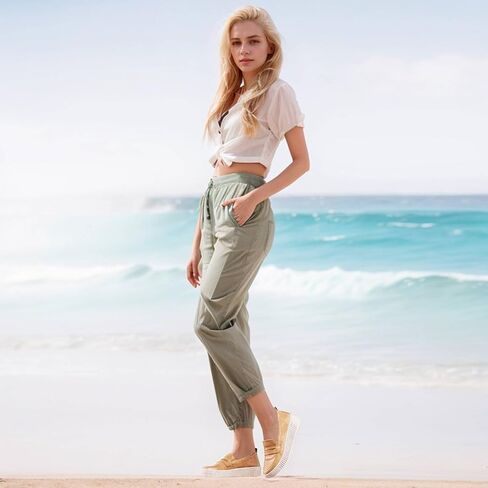 أحذية نسائية جلدية بدون كعب أحذية مسطحة سهلة الارتداء أحذية بدون كعب كاجوال مريحة وخفيفة الوزن in Kuwait