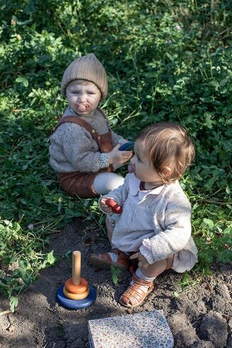لهايات BIBS - مجموعة الأزياء الراقية | لهاية أطفال خالية من مادة BPA | صنع في الدنمارك | مجموعة من 2 لهايات Woodchuck Color Premium | الحجم 6-18 شهرا in Kuwait